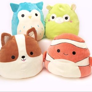 Collection of 4 Squishmallows (kellytoy)